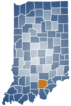 washington_county highlighted in indaina