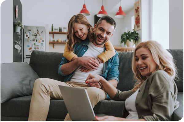 family on devices